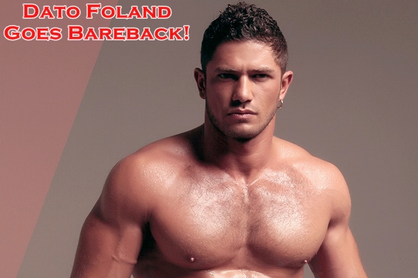 Sexy muscle hunk Dato Foland will have his first-ever bareback scene at Lucasentertainment